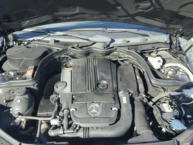 WDDGF4HB7CA725951 - 2012 MERCEDES-BENZ C 250 BLACK photo 7