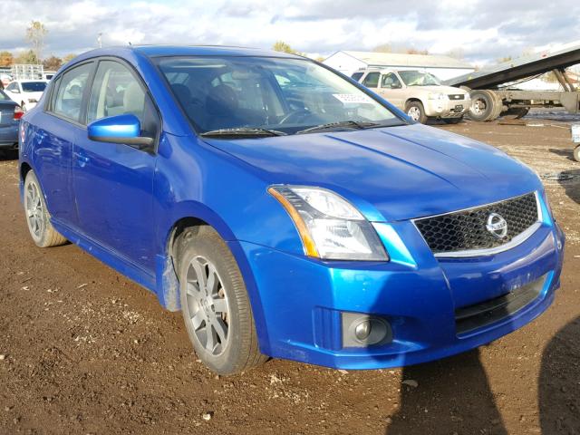 3N1AB6AP8CL780692 - 2012 NISSAN SENTRA 2.0 BLUE photo 1