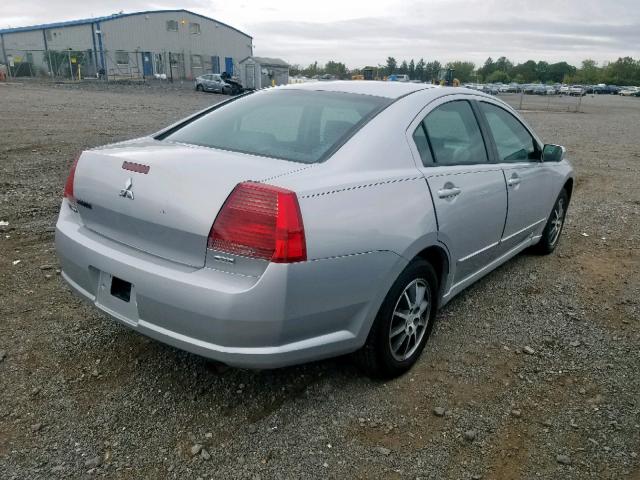 4A3AB56F45E054366 - 2005 MITSUBISHI GALANT ES SILVER photo 4