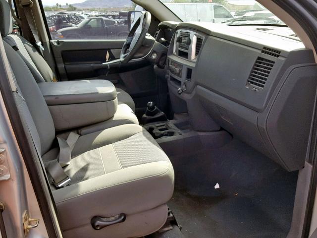 1D7KS28C07J527916 - 2007 DODGE RAM 2500 S Արծաթագույն լուսանկար 5