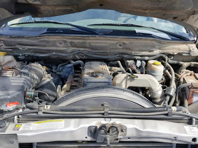 1D7KS28C07J527916 - 2007 DODGE RAM 2500 S Արծաթագույն լուսանկար 7