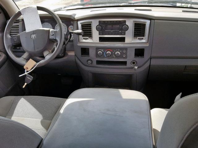 1D7KS28C07J527916 - 2007 DODGE RAM 2500 S Արծաթագույն լուսանկար 9