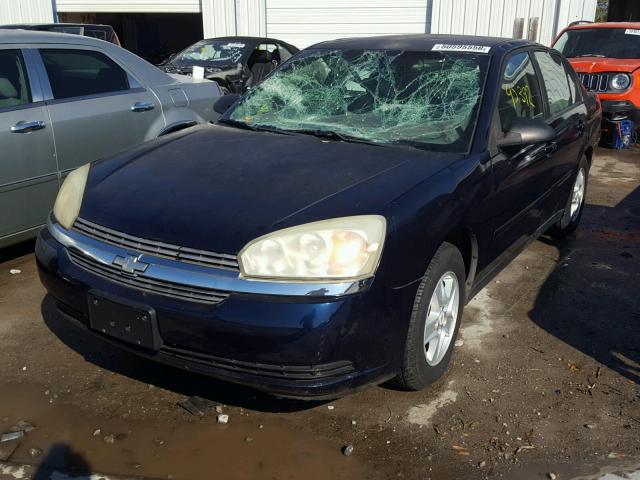 1G1ZT54845F324626 - 2005 CHEVROLET MALIBU LS 蓝色 照片 2