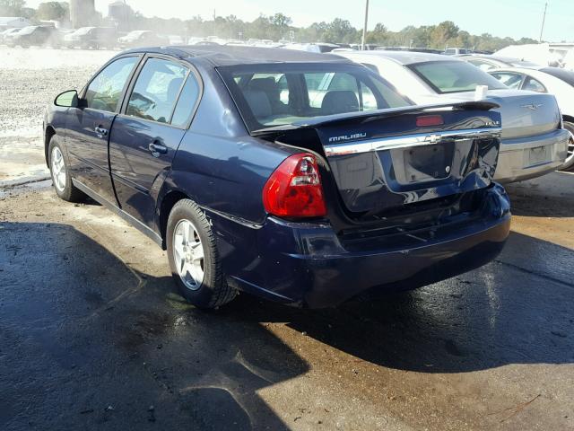1G1ZT54845F324626 - 2005 CHEVROLET MALIBU LS 蓝色 照片 3