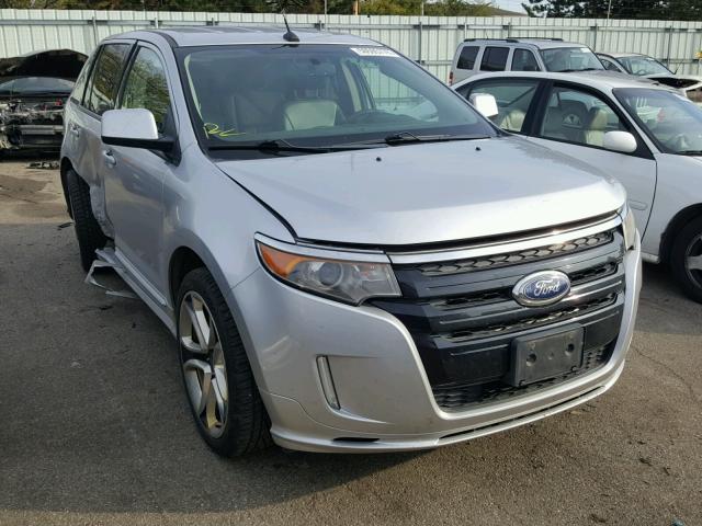 2FMDK3AK6BBA33398 - 2011 FORD EDGE SPORT SILVER photo 1