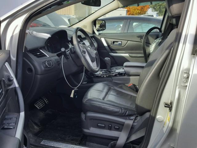 2FMDK3AK6BBA33398 - 2011 FORD EDGE SPORT SILVER photo 5