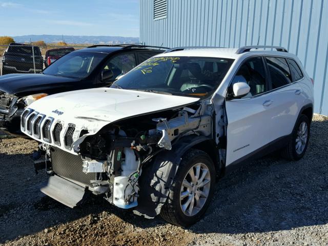 1C4PJMDB2GW267131 - 2016 JEEP CHEROKEE L WHITE photo 2