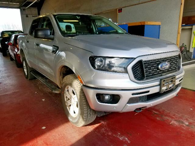 1FTER4FH7KLA46264 - 2019 FORD RANGER SUP SILVER photo 1