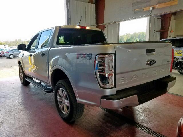 1FTER4FH7KLA46264 - 2019 FORD RANGER SUP SILVER photo 3