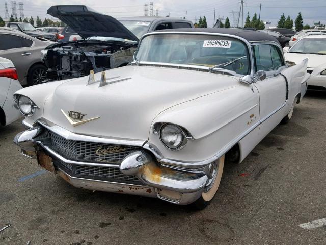 5662083991 - 1956 CADILLAC ELDORADO WHITE photo 2