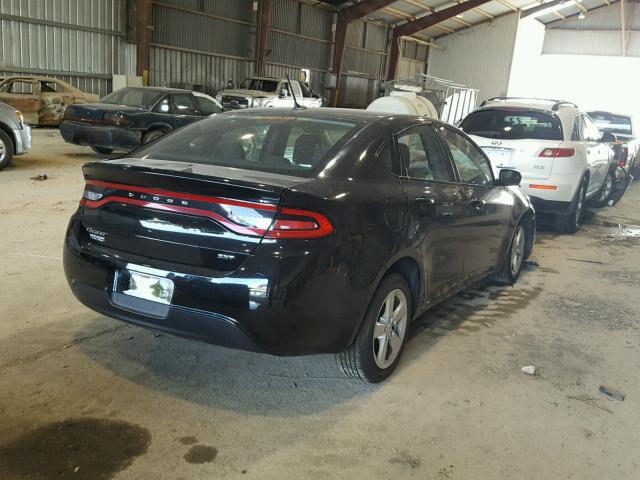 1C3CDFBB9FD420512 - 2015 DODGE DART SXT BLACK photo 4