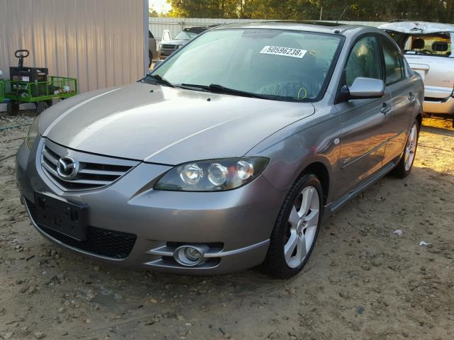 JM1BK323661404306 - 2006 MAZDA 3 S GRAY photo 2