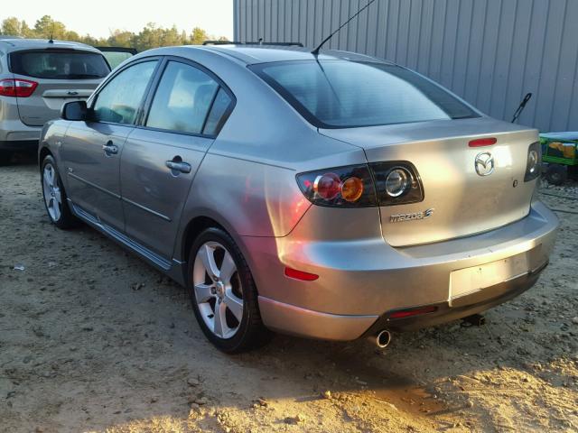 JM1BK323661404306 - 2006 MAZDA 3 S GRAY photo 3