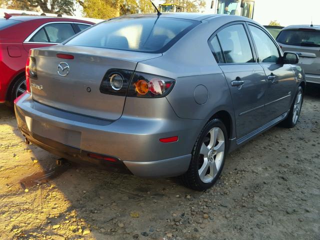 JM1BK323661404306 - 2006 MAZDA 3 S GRAY photo 4