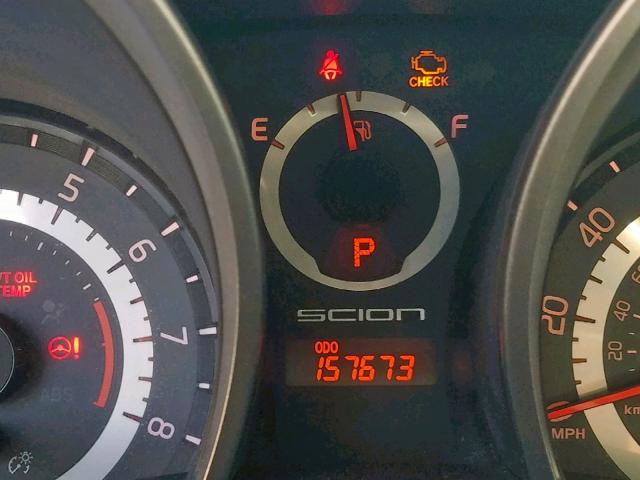 JTKJF5C78B3015199 - 2011 TOYOTA SCION TC ნაცრისფერი ფოტო 8