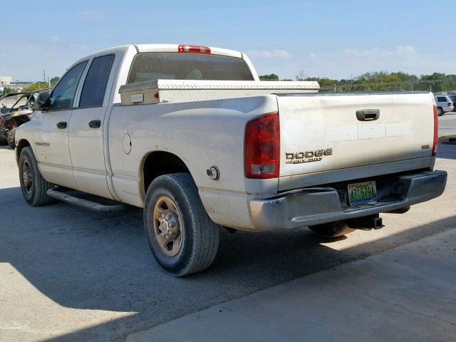 3D7KA28D44G246534 - 2004 DODGE RAM 2500 S WHITE photo 3