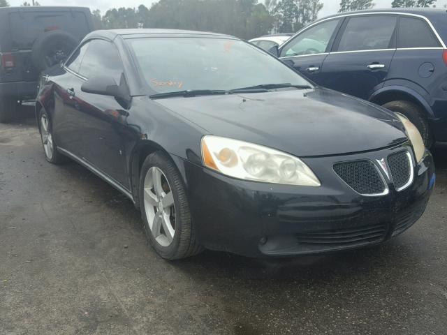 1G2ZH361774185706 - 2007 PONTIAC G6 GT BLACK photo 1