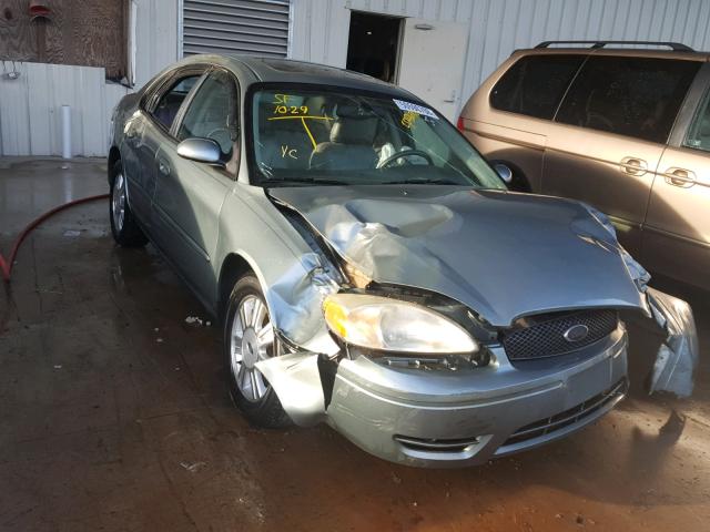 1FAFP56255A234783 - 2005 FORD TAURUS SEL GREEN photo 1