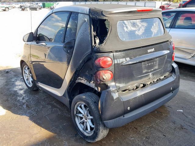 WMEEK31X29K222751 - 2009 SMART FORTWO PAS 银色 照片 3