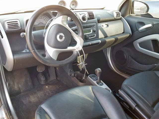 WMEEK31X29K222751 - 2009 SMART FORTWO PAS 银色 照片 9