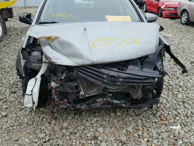 3N1AB6AP0CL717473 - 2012 NISSAN SENTRA 2.0 GRAY photo 9