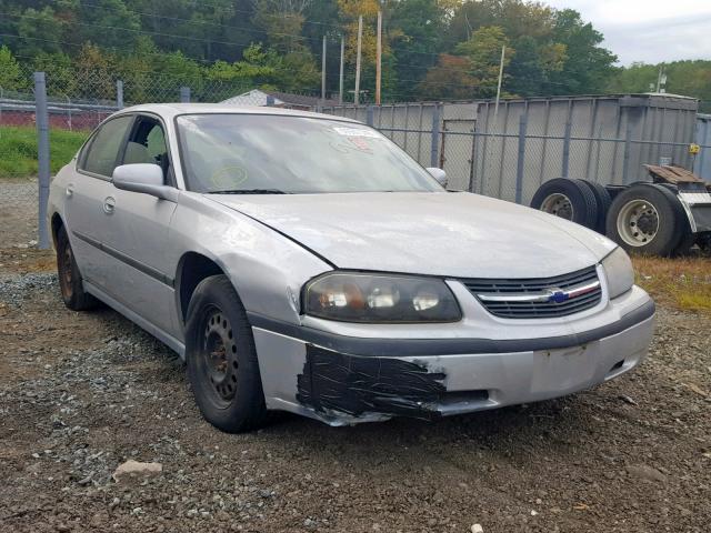 2G1WF52E529248292 - 2002 CHEVROLET IMPALA SILVER photo 1