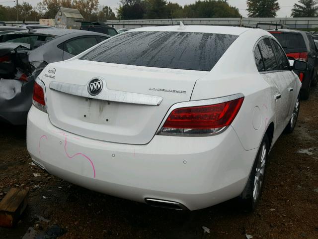 1G4GC5E31DF305351 - 2013 BUICK LACROSSE WHITE photo 4