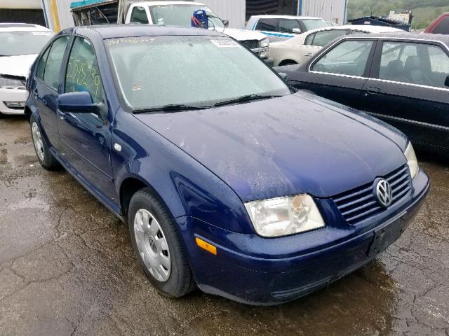 3VWRK69M63M187656 - 2003 VOLKSWAGEN JETTA GL BLUE photo 1