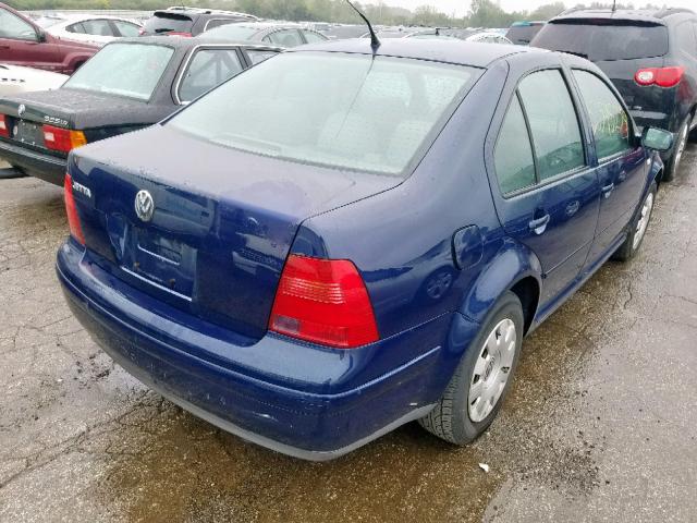 3VWRK69M63M187656 - 2003 VOLKSWAGEN JETTA GL BLUE photo 4