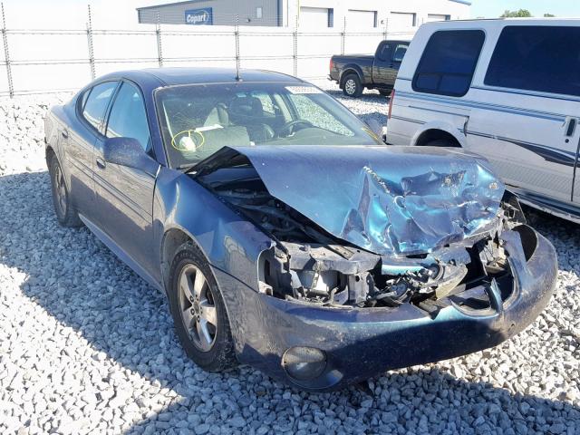 2G2WS522551241066 - 2005 PONTIAC GRAND PRIX BLUE photo 1