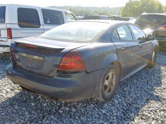 2G2WS522551241066 - 2005 PONTIAC GRAND PRIX BLUE photo 4