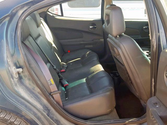 2G2WS522551241066 - 2005 PONTIAC GRAND PRIX BLUE photo 6