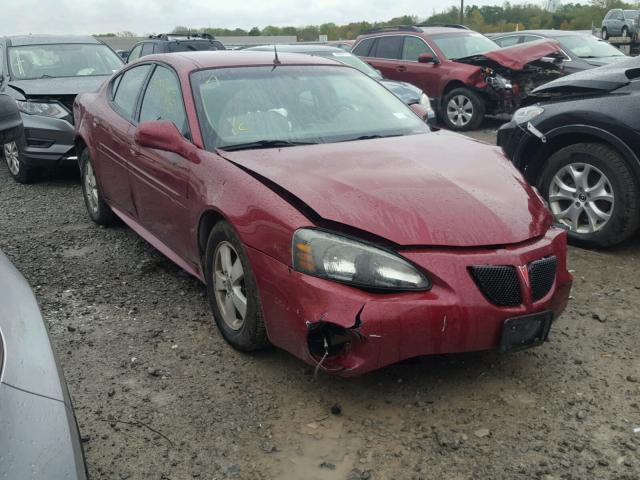 2G2WS522851267032 - 2005 PONTIAC GRAND PRIX წითელი ფოტო 1