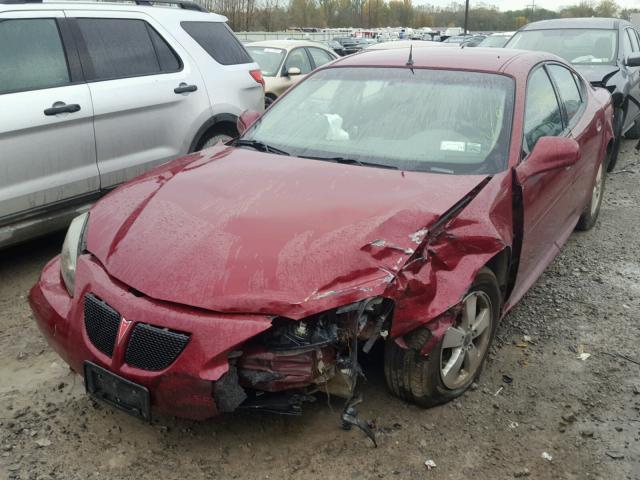 2G2WS522851267032 - 2005 PONTIAC GRAND PRIX წითელი ფოტო 2