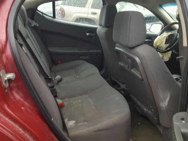 2G2WS522851267032 - 2005 PONTIAC GRAND PRIX წითელი ფოტო 6