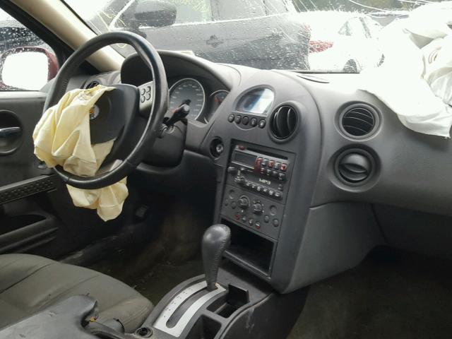 2G2WS522851267032 - 2005 PONTIAC GRAND PRIX წითელი ფოტო 9