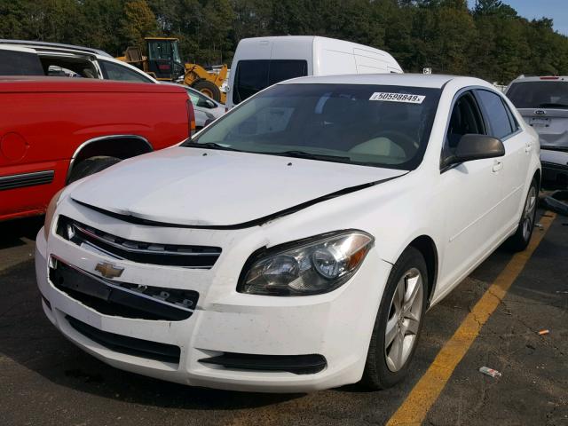 1G1ZA5EUXBF150140 - 2011 CHEVROLET MALIBU LS 白色 照片 2