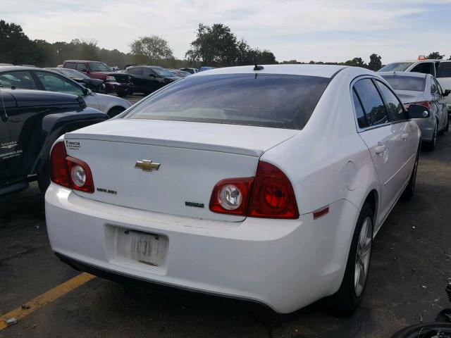 1G1ZA5EUXBF150140 - 2011 CHEVROLET MALIBU LS 白色 照片 4