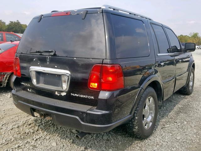 5LMFU28576LJ10490 - 2006 LINCOLN NAVIGATOR BLACK photo 4