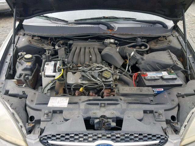 1FAFP55U03G149640 - 2003 FORD TAURUS SES GRAY photo 7