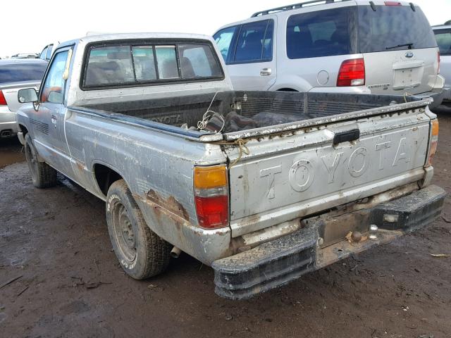 JT4RN50R4H0233248 - 1987 TOYOTA PICKUP 1/2 SILVER photo 3