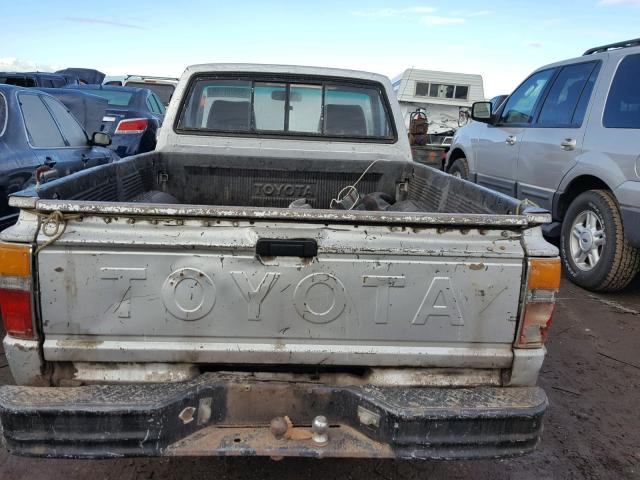 JT4RN50R4H0233248 - 1987 TOYOTA PICKUP 1/2 SILVER photo 6