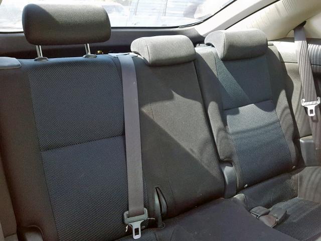 JTKDE177260138278 - 2006 TOYOTA SCION TC შავი ფოტო 6