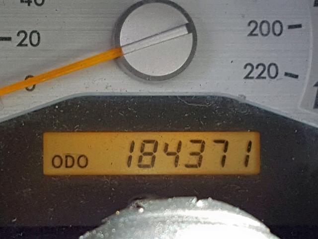 JTKDE177260138278 - 2006 TOYOTA SCION TC შავი ფოტო 8