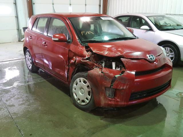 JTKKU4B40B1014815 - 2011 TOYOTA SCION XD RED photo 1