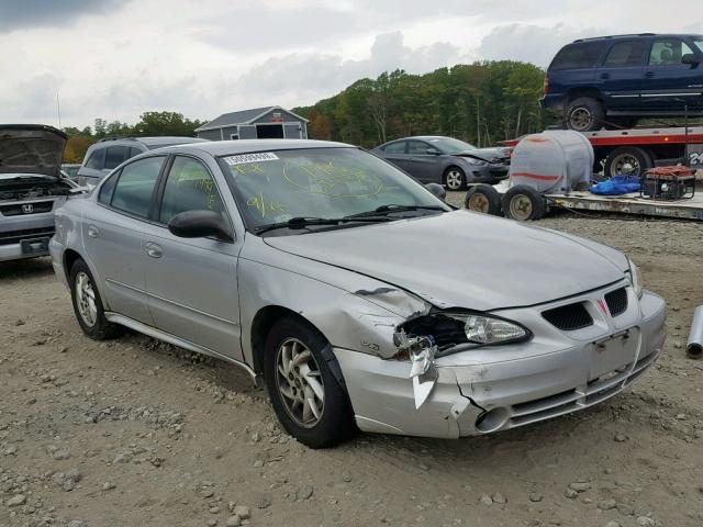 1G2NF52E93M735135 - 2003 PONTIAC GRAND AM S SILVER photo 1