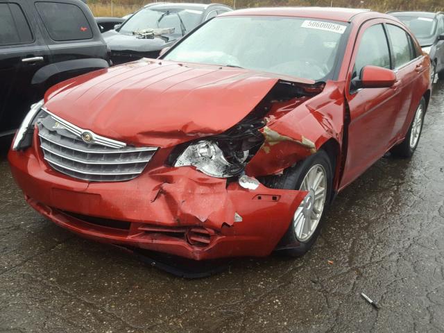 1C3LC56B79N534434 - 2009 CHRYSLER SEBRING TO MAROON photo 2