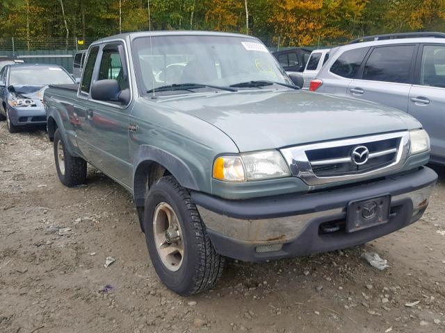 4F4ZR47E53TM09840 - 2003 MAZDA B4000 CAB GREEN photo 1