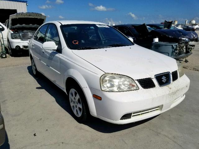 KL5JD52Z74K934982 - 2004 SUZUKI FORENZA S WHITE photo 1