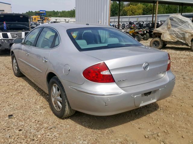 2G4WD532951215747 - 2005 BUICK LACROSSE C SILVER photo 3